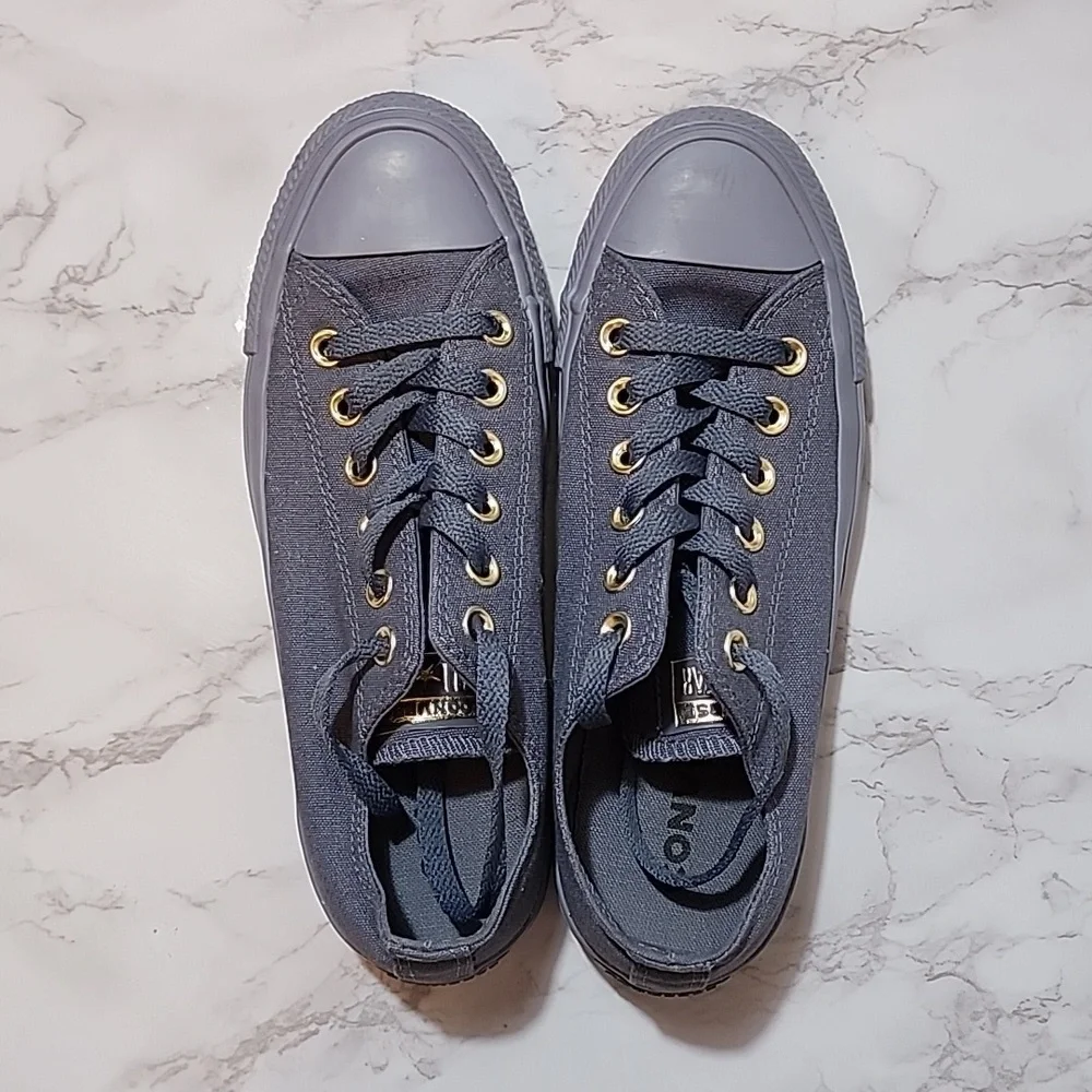 Converse light carbon/grey low top sneakers - Picture 2 of 5